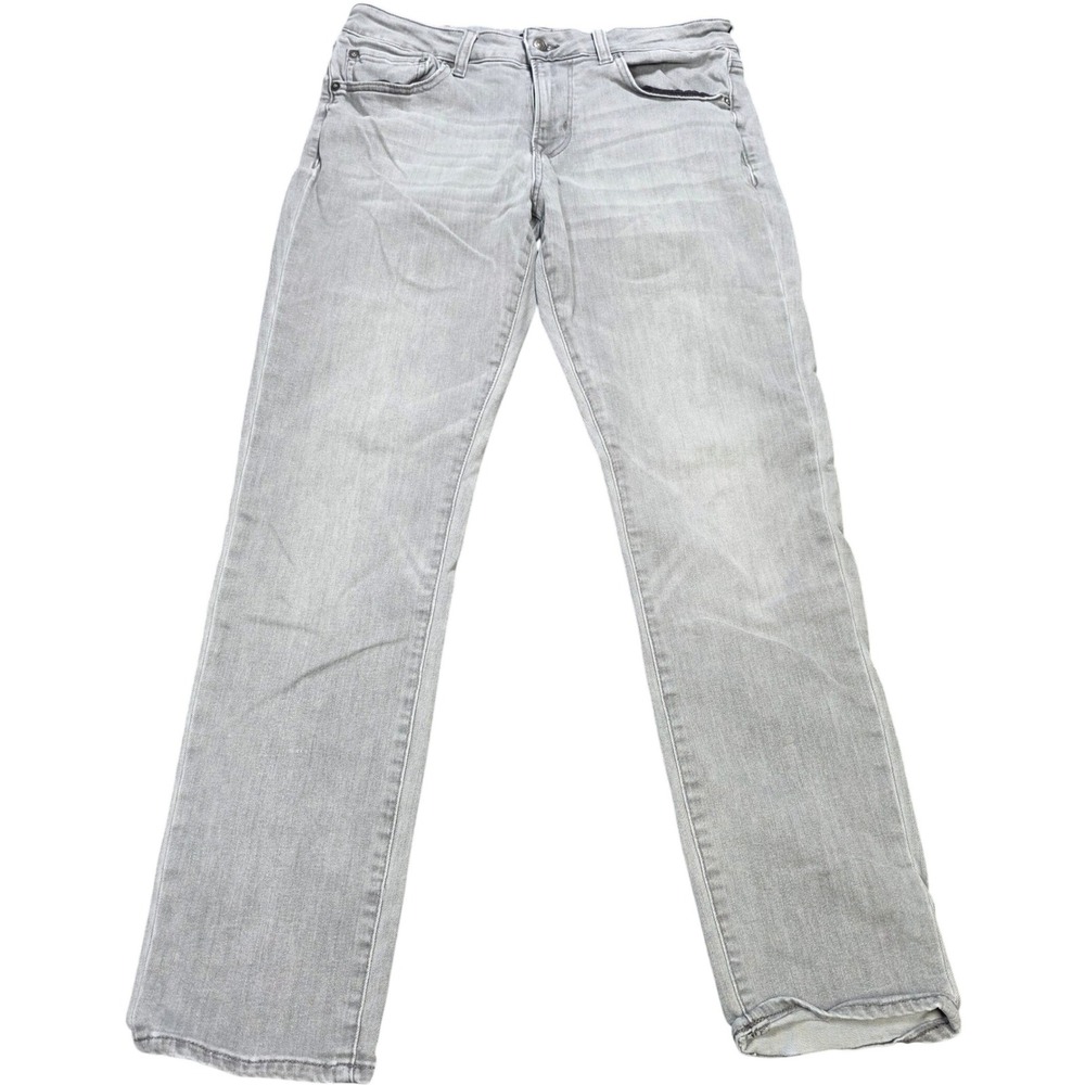 Aeropostale Slim Fit Jeans‎ Men's Size 32×32 Light Wash Gray Stretch Denim Jeans